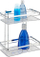Shportë dushi Wenko Premium, 24 x 27 x 13.5 cm, çelik inox, argjend
