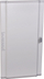 Derë metalike e lakuar Legrand XL³ 160/400, për panel dhe kabinet, H 1050 mm, e bardhë
