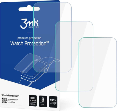 Folie mbrojtëse ekrani 3MK Watch Protection për Huawei Band 6, set 3 copë, transparente
