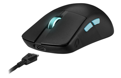Maus lojërash ASUS ROG Harpe Ace Aim Lab Edition, 36000 DPI, RGB, i zi