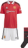 Set kalamash Adidas Manchester United H Mini Jr H64050, poliester, i kuq edhe i bardhë