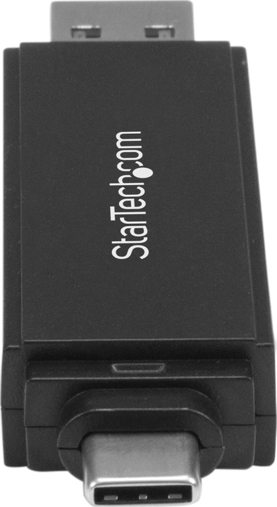 Lexues kartash StarTech USB 3.0, SD dhe microSD, me USB C dhe USB A, i zi