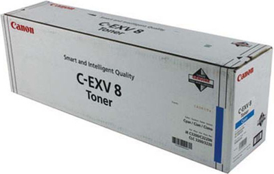 Toner për printer Canon C-EXV 8, blu (cyan)