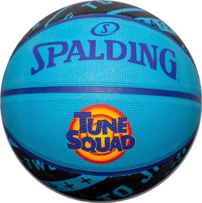 Top basketbolli Spalding Space Jam Tune Squad IV 84-598Z, nr. 7, për jashtë, blu