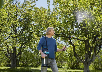 Spërkatës me presion Gardena EasyPump 11136-20, 5L, me bateri, portokalli