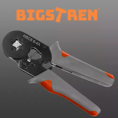 Kërbaç kabllosh Bigstren 23271, 0.25-10mm², për këmisha terminale, i zi