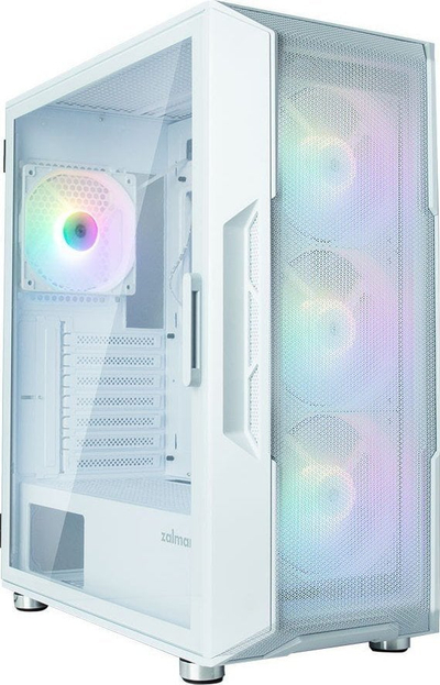 Kasë Zalman i3 Neo, e bardhë, Midi Tower