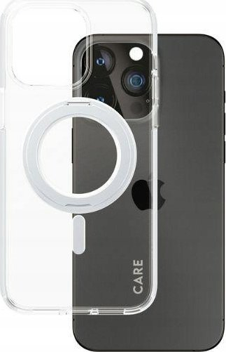 Kapak telefoni UNIQ Kickstand Case për Apple iPhone 15 Pro Max, i lidhur me MagSafe, transparent