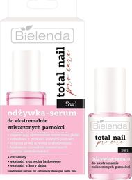Kondicioner serum për thonj Bielenda Total Nail Pro Care 5in1, 10 ml, transparent