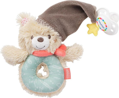 Lodër dridhëse Fehn Bruno Ring, 13cm, për bebe, shumëngjyrëshe
