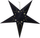 Stol Krishtlindjesh me drita LED, 60 cm, 10 LED, i zi