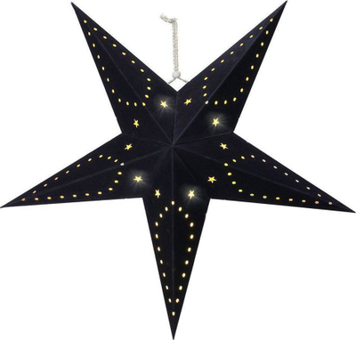 Stol Krishtlindjesh me drita LED, 60 cm, 10 LED, i zi