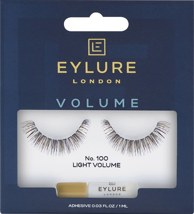 Qerpikë EYLURE me volum nr. 100, volum i lehtë, të zinj