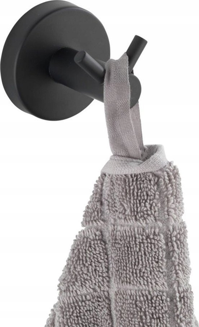 Varëse peshqiri Wenko BOSIO, çelik inox, dyshe, e zezë