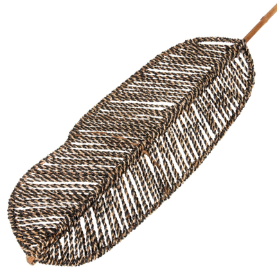 Gjethe dekorative 30x200x3Hcm (HM7823.02), zezë