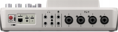 Mikser audio RODE RODECaster Pro II, studio e vogël podcast, e bardhë