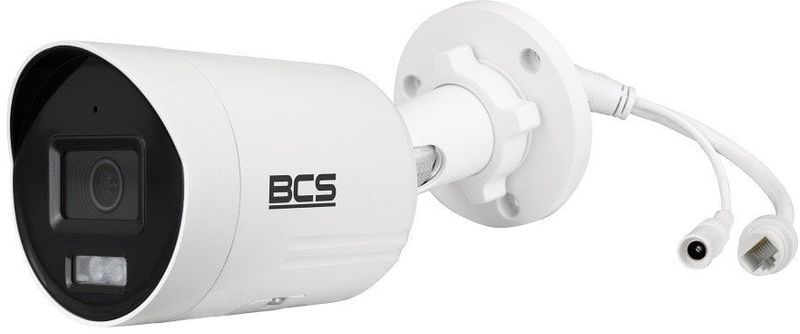 Kamerë IP tubulare BCS BCS-V-TIP24FCR4L4-Ai2, 4MP, NightColor, e bardhë