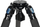 Tripod fotografik SIRUI AR-3204, karbon 10x, me bazë niveluese, i zi