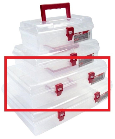 Kuti organizuese Proline, 359 x 238 x 85mm, 6 pjesë