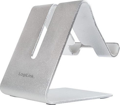 Stendë për telefon dhe tablet LogiLink AA0122, alumini, gri
