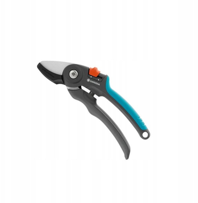 Ножици за кастрење Gardena PremiumCut Dry Wood Anvil, за суво дрво, рачка ErgoTec, портокалова