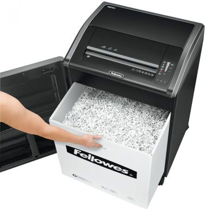 Makineri shkatërruese letrash Fellowes Powershred 485i, prerje në shirita, kapacitet i lartë, gri