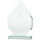 Trofe qelqi Victoria Sport 3D, i gdhendur, me kuti, transparent