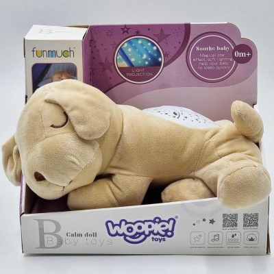 Llambë nate për fëmijë WOOPIE Puppy, 2 në 1