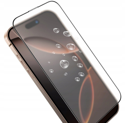 Xham mbrojtës iLera DeLuxe Frosted për iPhone 16 Pro Max, mat, 1 copë, transparent