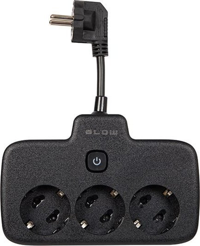 Zgjatës elektrik BLOW PS-310, 3 dalje, 0.1m, i zi