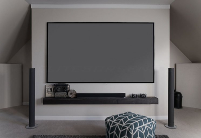 Ekran projekcioni Elite Screens Aeon Edge Free, 16:9, material CineWhite, gri
