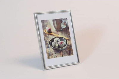 Kornizë foto Focus Can-Can Shiny Silver, 10x13cm, alumin, argjend me shkëlqim