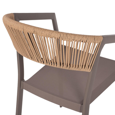 Karrige alumini Miri 56×58×80.5 cm (HM5891.03), bezhë