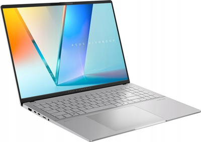 Laptop Asus Vivobook S 16 OLED M5606WA, 16" 3.2K 120Hz, Ryzen AI 9, 32GB 1TB SSD, ngjyrë argjendtë