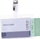 Mbajtës kartelash Durable 801319, dyanshëm, set 25 copë, transparent