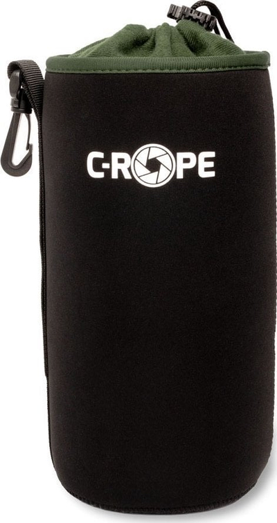Qese mbrojtëse për lente C-ROPE CRP-LNB-XL-BLK-2, madhësi XL, e zezë