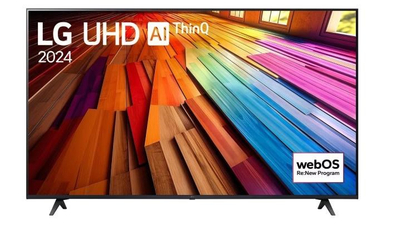 Телевизор LG UHD 55UT80003LA, 55\", 4K Ултра HD, Паметен ТВ, црн