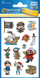Stickerë letre Z-Design Pirate, 76x120mm, 3 fletë, shumëngjyrëshe