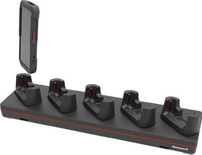 Stacion karikimi Honeywell CT45-5CB-UVB-2 me 5 vende, për CT40 e CT45, i zi