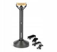 Trimer për mjekër Babyliss OT991E X Blade, pa kabllo, me koka udhëzuese, gri Black Chrometal