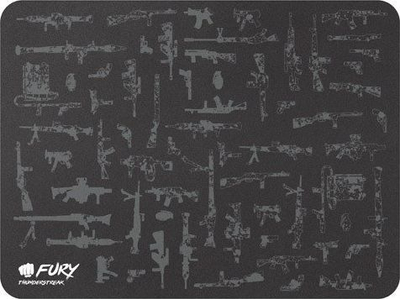 Set për lojtarët 4in1 Fury thunderstreak 3.0 Tastierë Miu + Kufje + Mauspad