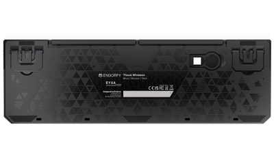 Tastierë mekanike Endorfy Thock Wireless Red, e zezë