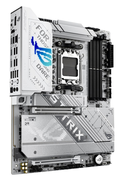 Мобо-плоча Asus ROG Strix X870 A Gaming WiFi, Socket AM5, DDR5, бела