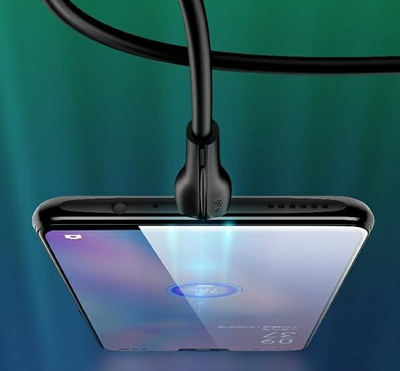 Kabllo USB USAMS SJ375, MicroUSB, 4A karikim i shpejtë, 1m, e zezë