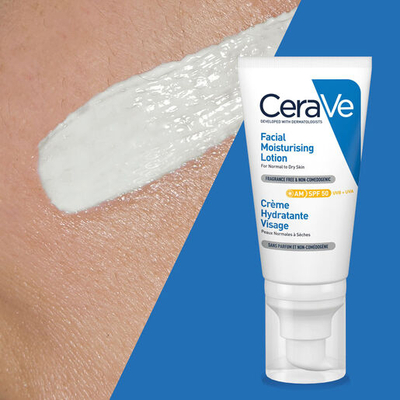 Krem për fytyrë CeraVe AM Facial Moisturising Lotion SPF50, 52 ml