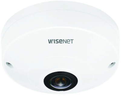 Kamerë sigurie Hanwha QNF-8010 Dome, IP, 2048 x 2048, e bardhë