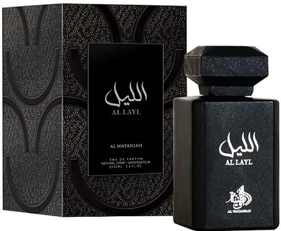 Eau de Parfum Al Wataniah Al Layl, 100 ml