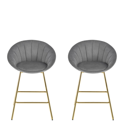 Set stolash me tapiceri H112, 2 copë (58 x 87 x 52)