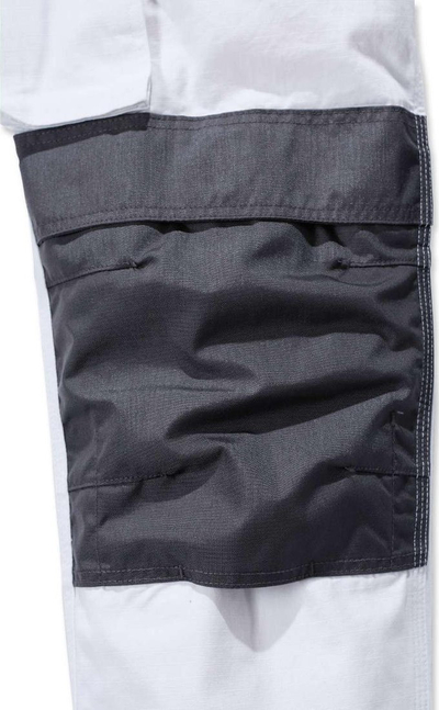 Pantallona cargo Carhartt me shumë xhepa, W32/L32, të bardha
