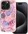 Mbulesë telefoni Twinki Case për iPhone 13 Pro, transparente me dizajn, shumëngjyrëshe